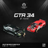 PRE-ORDER | Nissan GT-R R34 Red Livery Figure Edition 1:64 Scale by Time Micro