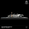 PRE-ORDER | Porsche 918 Spyder Liquid Silver Figure Edition 1:64 Scale by Time Micro