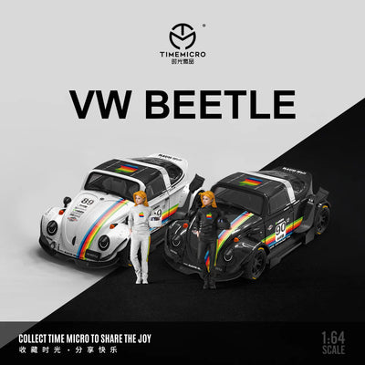 PRE-ORDER | Beetle Black Apple Doll Edition 1:64 Scale by Time Micro