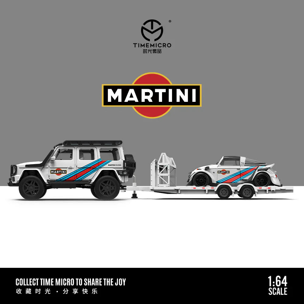 PRE-ORDER | Martini Trailer Set 1:64 Scale by Time Micro