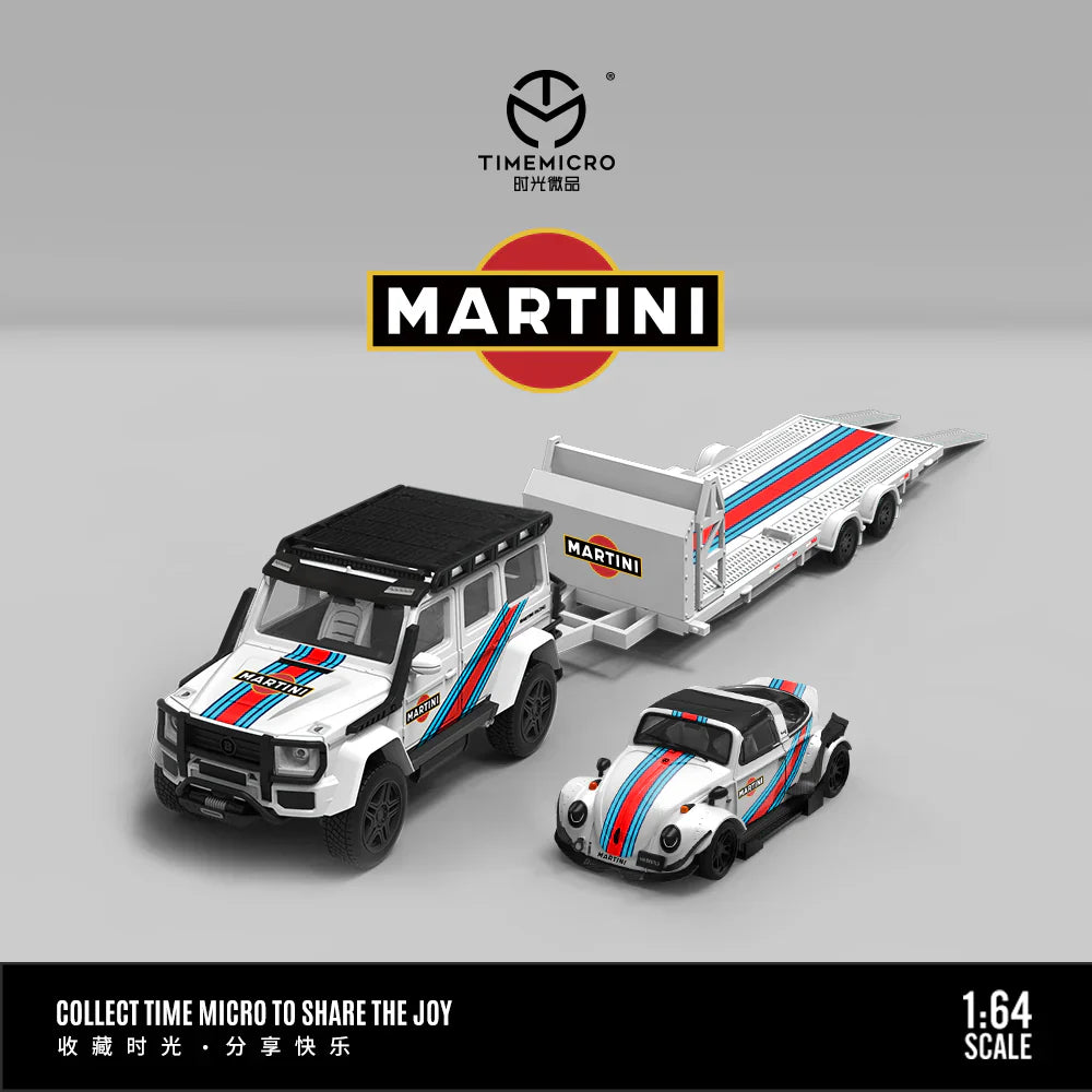 PRE-ORDER | Martini Trailer Set 1:64 Scale by Time Micro