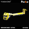 PRE-ORDER | Mercedes-Benz Trailer Transporter 1:64 Scale (Yellow) by Time Micro