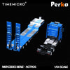 PRE-ORDER | Mercedes Trailer Transporter 1:64 Scale (Blue) by Time Micro