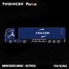 PRE-ORDER | Mercedes-Benz Actros Container Truck 1:64 Scale (Deep Sea Blue) by Time Micro