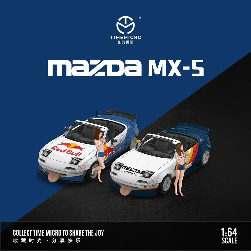 Mazda MX5 Color Bar - Figure Edition, 1:64 Scale - Time Micro