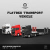 PRE-ORDER | Scania Trailer Transporter 1:64 Scale (Red) by Time Micro