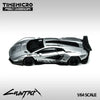 PRE-ORDER | Lamborghini Countach V Matte Silver Grey Exhibition Edition (Limited to 999) 1:64 Scale by Time Micro