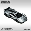 PRE-ORDER | Lamborghini Countach V Matte Silver Grey Exhibition Edition (Limited to 999) 1:64 Scale by Time Micro