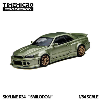 R34 Smilodon Millennium Jade, 1:64 Scale