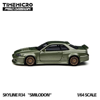 R34 Smilodon Millennium Jade, 1:64 Scale