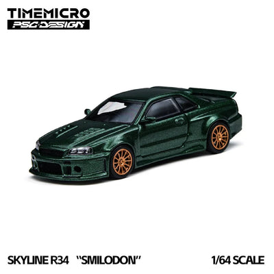 R34 Smilodon, 1:64 Scale (Dark Green)