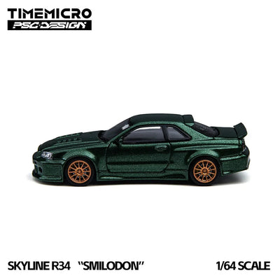 R34 Smilodon, 1:64 Scale (Dark Green)