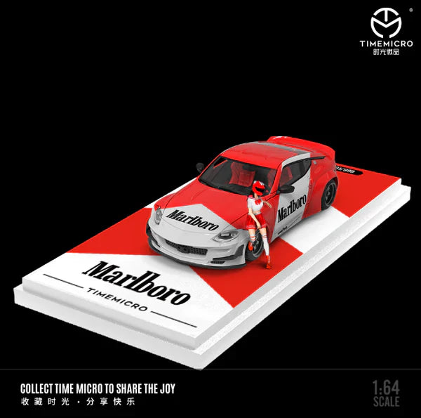 PRE-ORDER | Nissan 400Z Marlboro Figure Edition 1:64 Scale by Time Micro