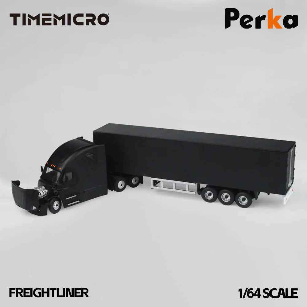 PRE-ORDER | Freighter Container Truck – Black Knight Edition 1:64 Scale by Time Micro