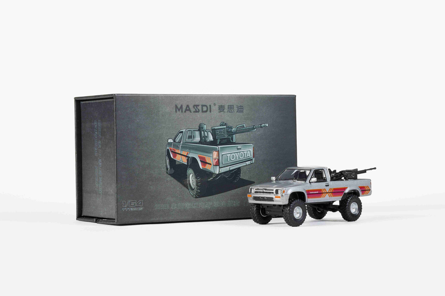 Toyota Hilux LN107 1994 1:64 Scale Diecast Collectible