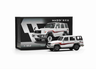 Toyota Land Cruiser LC76 1994 1:64 Scale Diecast Collectible