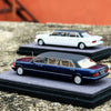 *HEC 2026* Mercedes S-Class W126 44" Limosine Trasco 1000SEL, 1:64 Scale (White) - The Art of Model