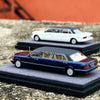 HEC 2026 The Art of Model Mercedes S-Class W126 Trasco 1000SEL Limousine White 1:64 Scale Diecast Model