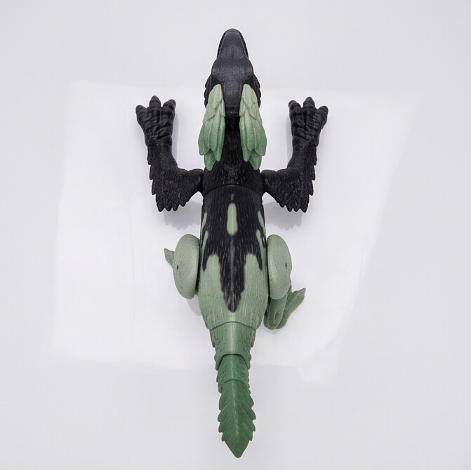 TC02 RC Fire Steel Dinosaur Toy – Green/Black
