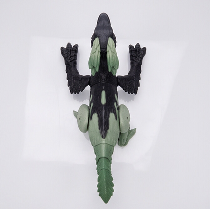 TC02 RC Fire Steel Dinosaur Toy – Green/Black