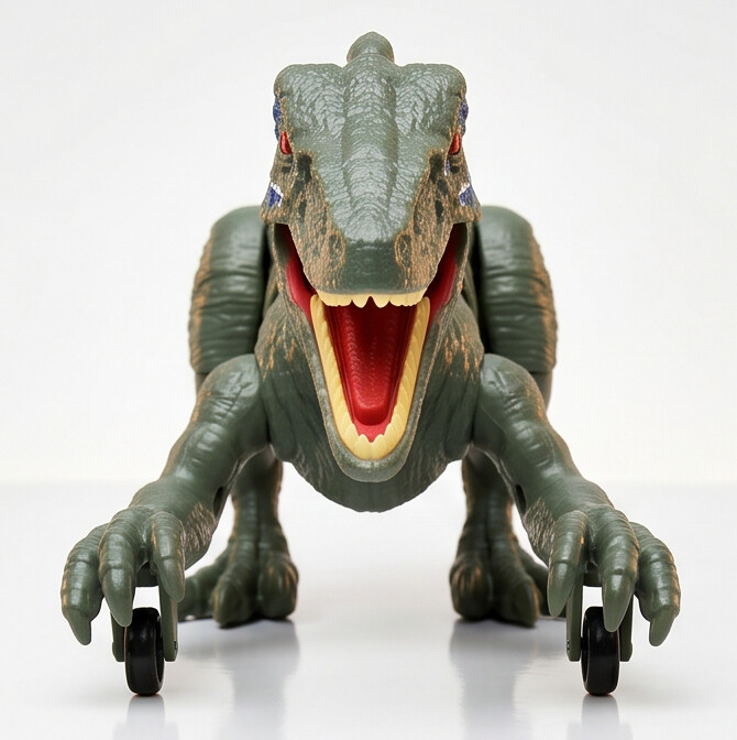 TC01 RC Raptor Dinosaur Toy – Spray & Crawl