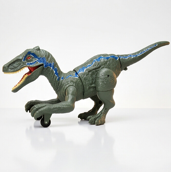 TC01 RC Raptor Dinosaur Toy – Spray & Crawl