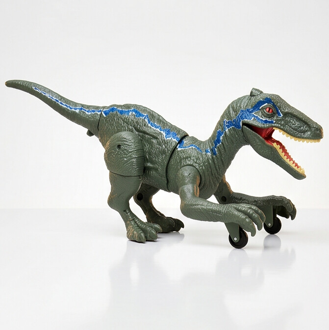 TC01 RC Raptor Dinosaur Toy – Spray & Crawl