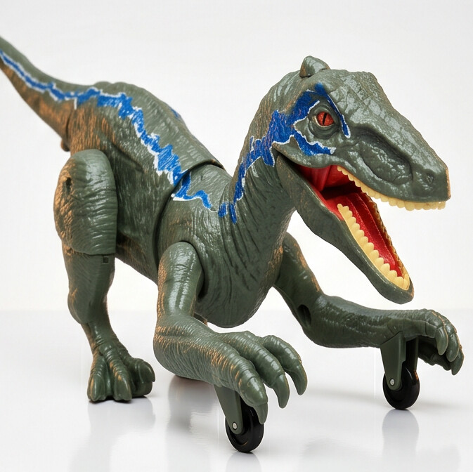 TC01 RC Raptor Dinosaur Toy – Spray & Crawl