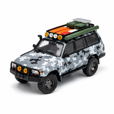 Toyota Land Cruiser LC80 Modified Version 1:64 Scale Diecast Collectible