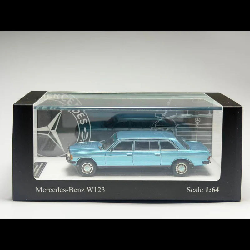 GOC | Mercedes Benz W123, 1:64 Scale (Blue)
