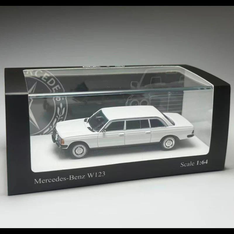 GOC | Mercedes Benz W123, 1:64 Scale (White)