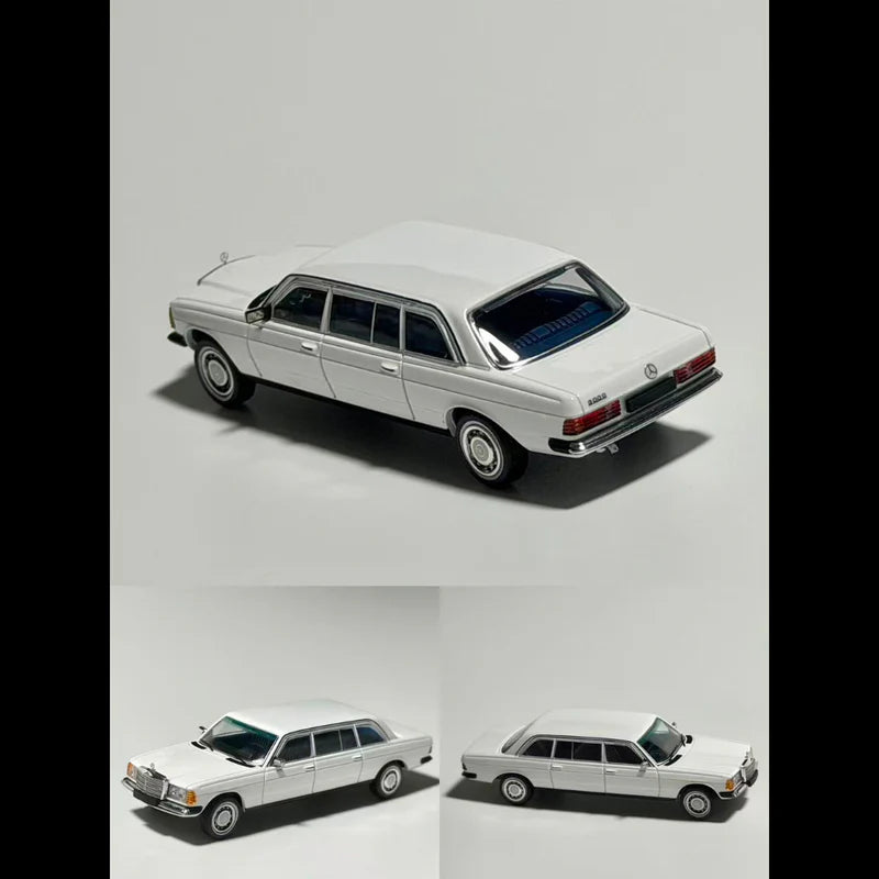 GOC | Mercedes Benz W123, 1:64 Scale (White)