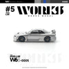 *PRE-ORDER* R33 LM, 1:64 Scale (Silver) - Works Model
