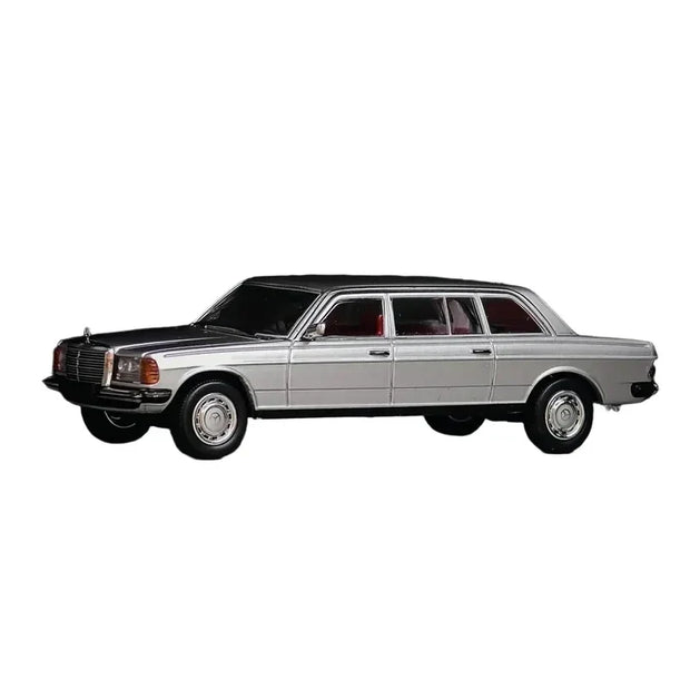 GOC Mercedes-Benz W123 1976 Limited Edition Silver 1:64 Scale Diecast Model