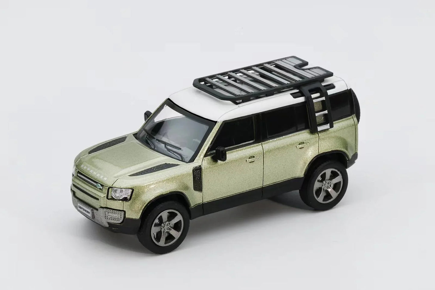 PRE-ORDER | 2021 Land Rover Defender 110 1:64 Scale (Green) by GCD x Enchery