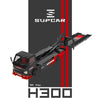 PRE-ORDER | Advan H300 Flatbed Transport Trailer 1:64 Scale (Red) by Time Micro