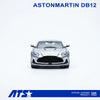 PRE-ORDER | Aston Martin DB12 1:64 Scale (Lightning Silver) by Time Micro