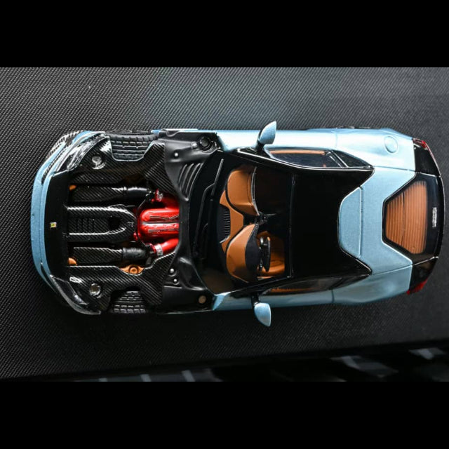 *PRE-ORDER* Ferrari 12 Cilindri Coupe (Azzurro California Blue), 1:64 Scale