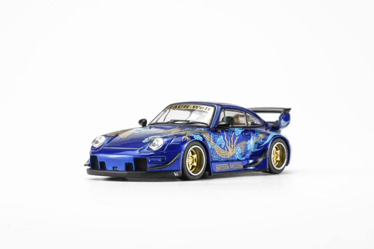 RWB 993 Royal Ocean (Chance of Chase Car), 1:64 Scale by Motor Helix - 1:64 scale, view 6
