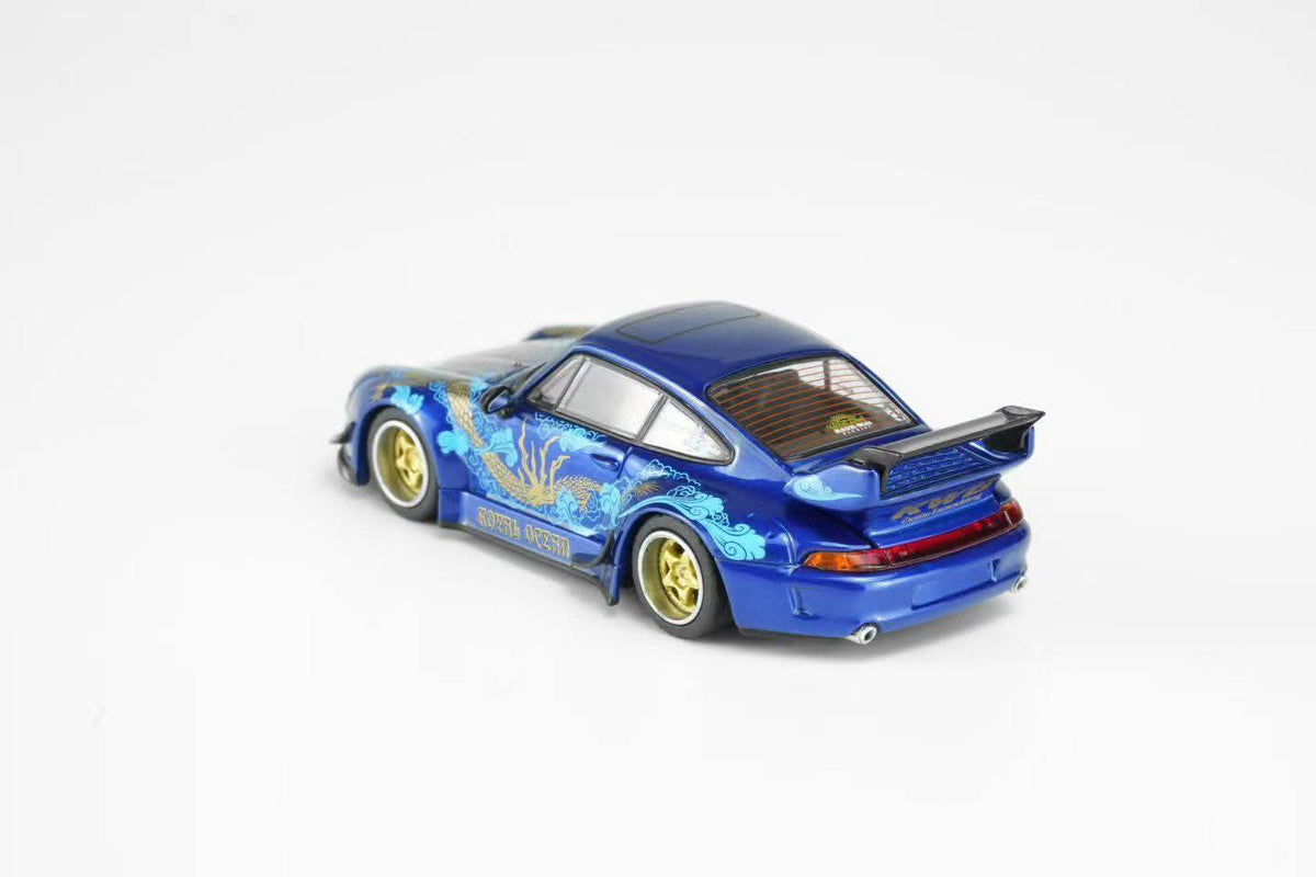 RWB 993 Royal Ocean (Chance of Chase Car), 1:64 Scale by Motor Helix - 1:64 scale, view 5