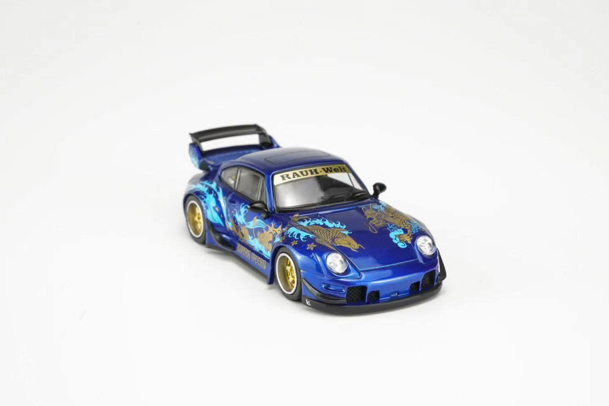 RWB 993 Royal Ocean (Chance of Chase Car), 1:64 Scale by Motor Helix - 1:64 scale, view 7