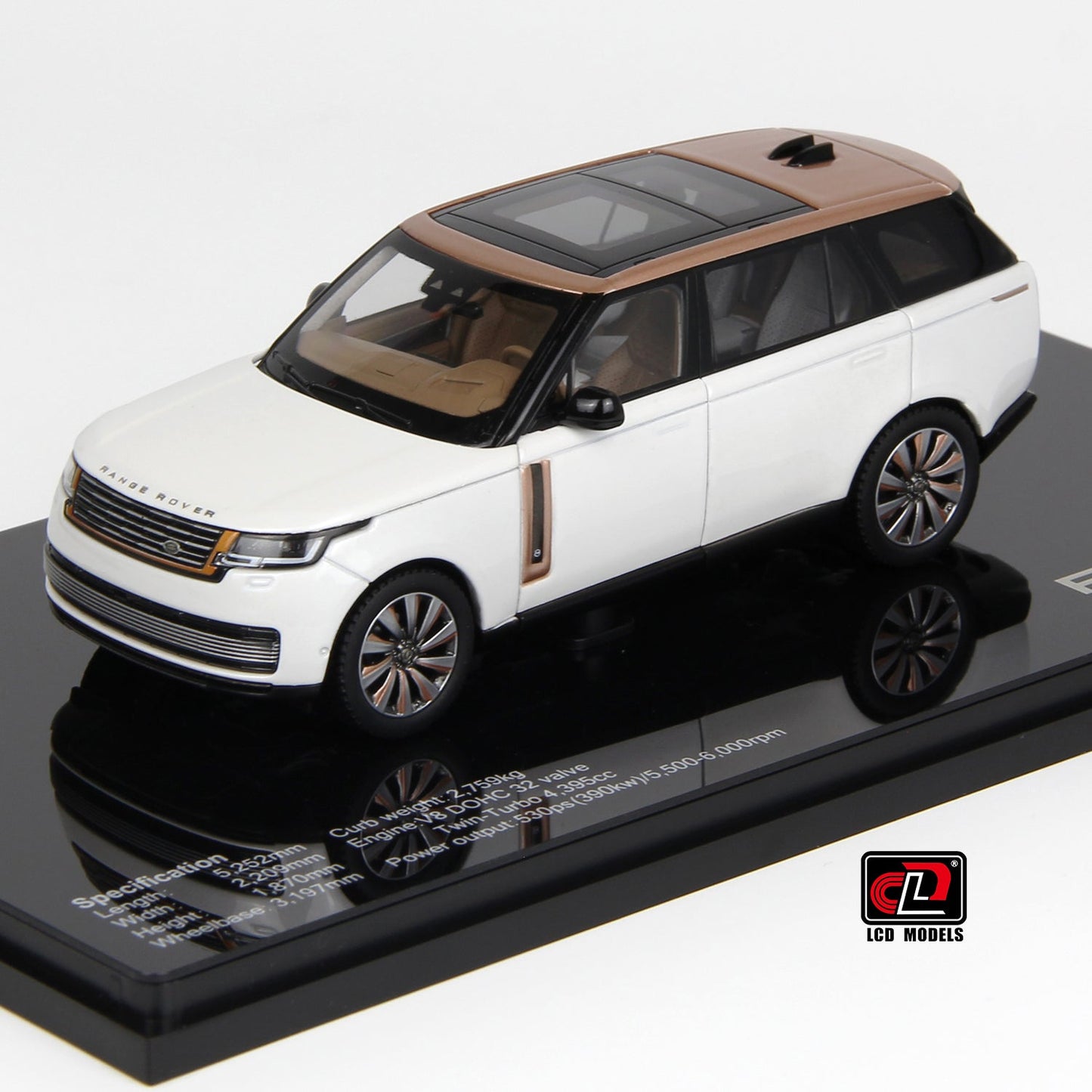 Range Rover SV Serenity LCD Models | 1:43 Scale Diecast | Luxury SUV Collectible