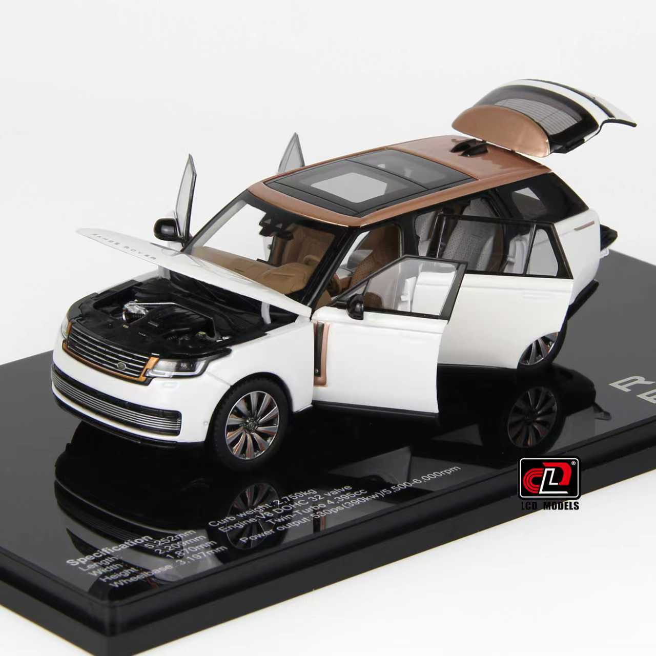 Range Rover SV Serenity LCD Models | 1:43 Scale Diecast | Luxury SUV Collectible