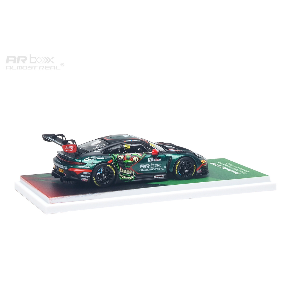Almost Real Porsche 911 GT3 R Mandalika #911 Test Car, 1:64 Scale — view 5