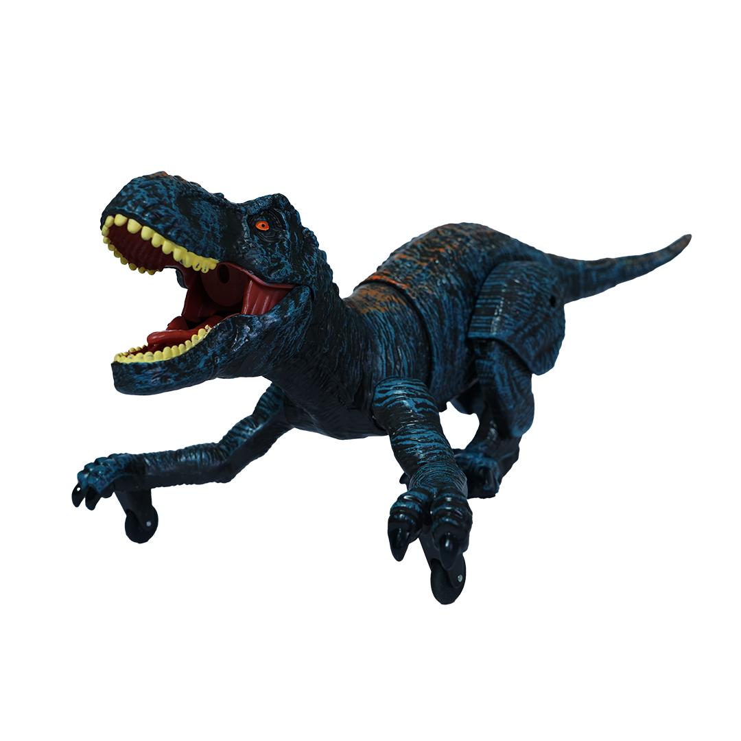 TC03 RC T-Rex Dinosaur Toy – Spray & Crawl-Blue