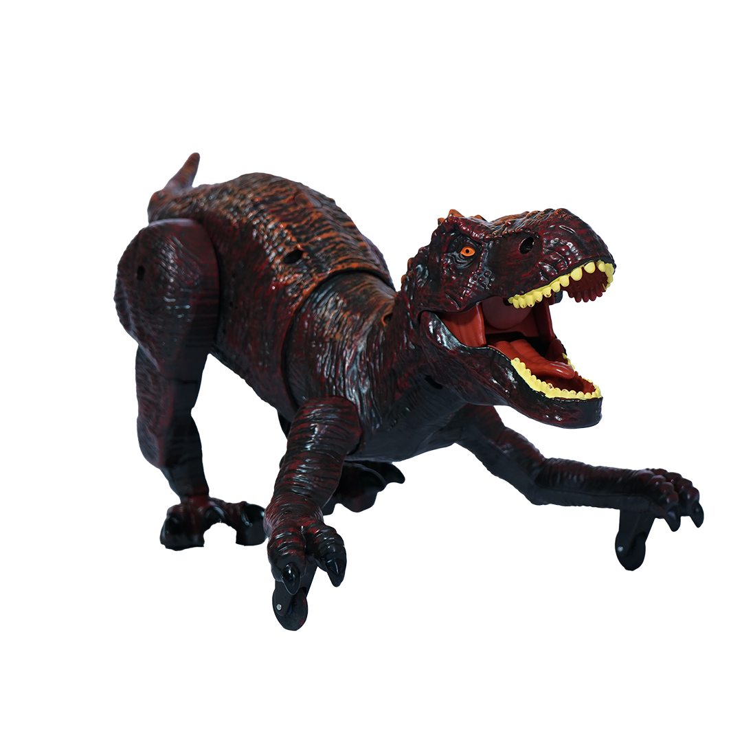 TC03 RC T-Rex Dinosaur Toy – Spray & Crawl-Maroon