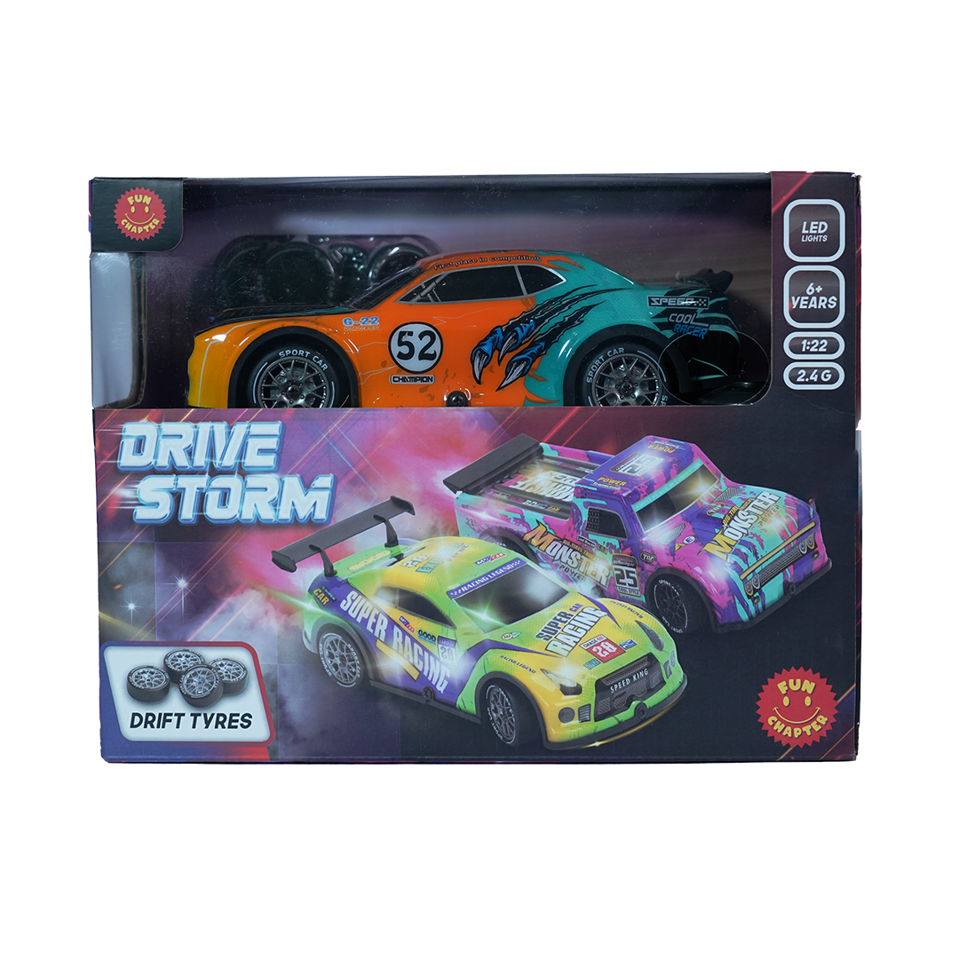 FC08 RC 4WD Drift Car – Orange