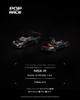 Pop Race NSX-R Dark Chrome 1:64 scale diecast model PRDC-017