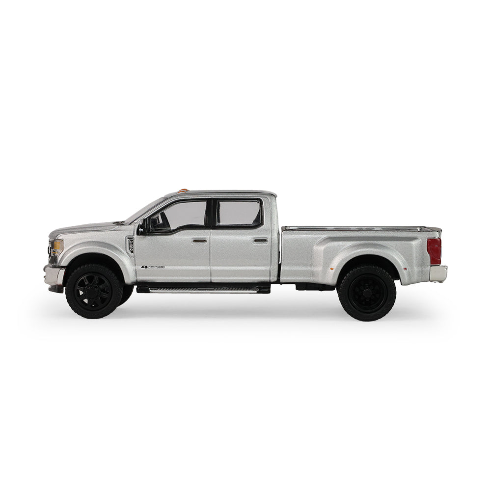 Auto Mall Series 8 - 2022 Ford F-450 Super Duty, 1:64 Scale (Iconic Silver) by GreenLight - 1:64 scale, view 7