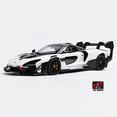 LCD McLaren Senna GTR White 1:18 Scale Diecast Model